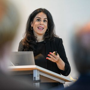 Leitungstagung der Volkshochschule (VHS) in den Räumlichkeiten der VHS Wesel , am Montag, 24.06.2024 in Wesel. Zu Gast ist NRW Ministerin Ina Brandes.
Foto: Markus Joosten